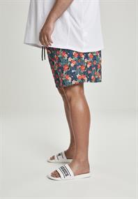 Pattern Swim Shorts blk-tropical